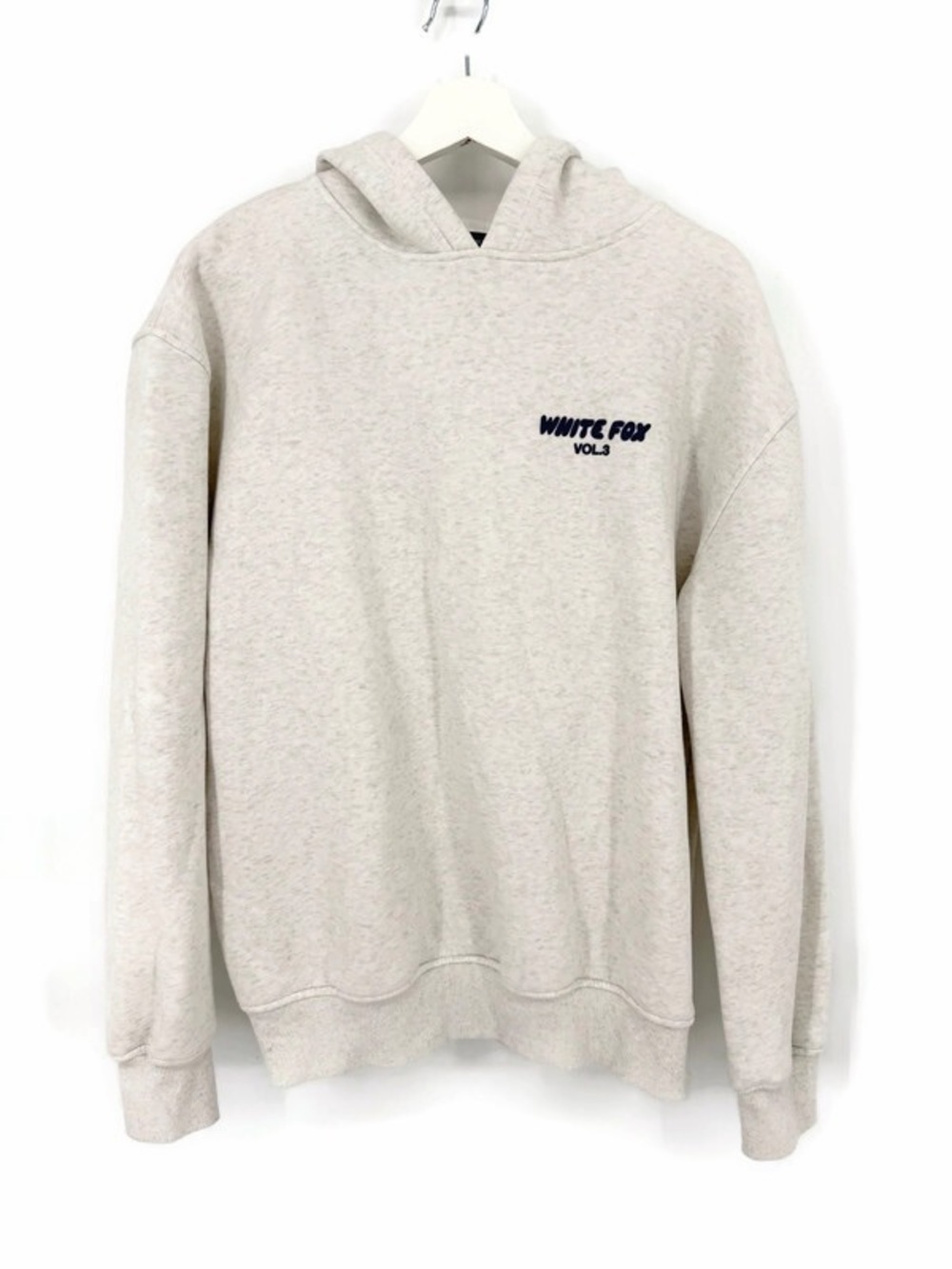 White Fox Vol.3 Oversized Hoodie Heather Gray Size S/M